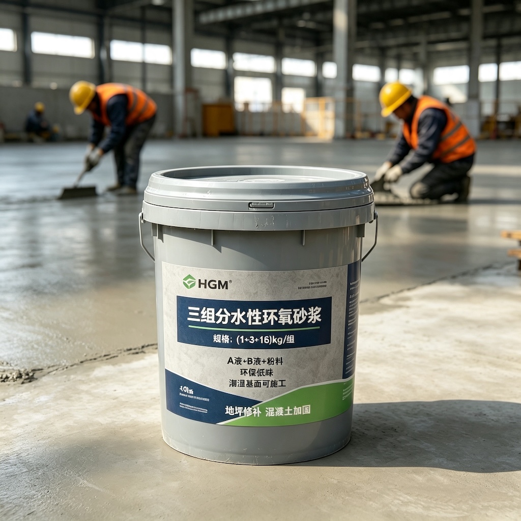 东明三组份水性环氧砂浆
